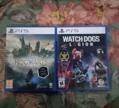 Hogwarts Legacy, Watch Dogs Legion Ps5