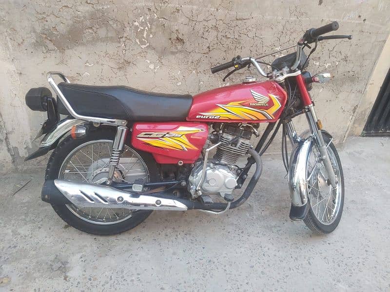 Honda CG125 2021 Model for Sale in Lahore 1