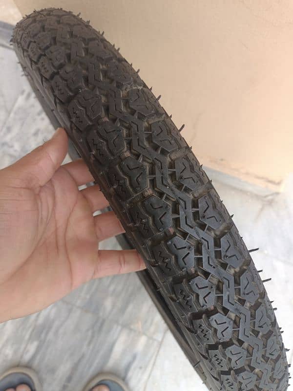 Panther tyre & tube new only 1 day use 2