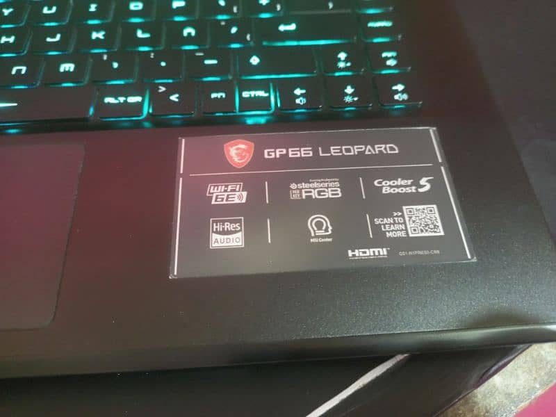 i7 11800h Rtx 3070 8gb 140w MSI Leopard Gp66 3