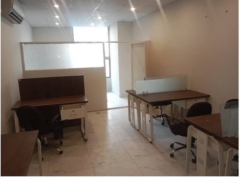 Investment Corridor and Builders offer Area 470 Square feet corporate office Available for rent in Gulberg 3 Lahore 1