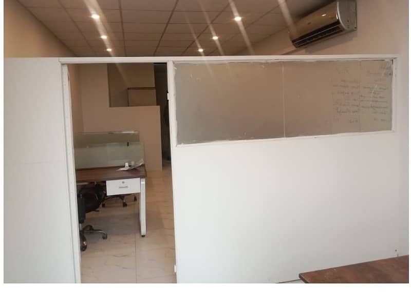 Investment Corridor and Builders offer Area 470 Square feet corporate office Available for rent in Gulberg 3 Lahore 4