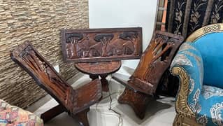 African Wooden Set