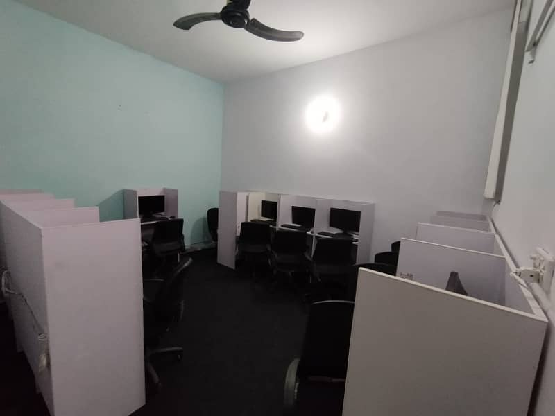 Fully Furnished Office For Rent in Gulberg for Call Centre or Software House or Bussiness 9