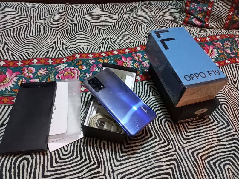 Oppo F 19 complte box 1