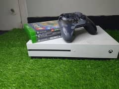 Xbox one s with games