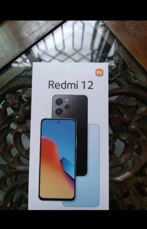 Xiaomi redmi 12 complete box 16/128 3