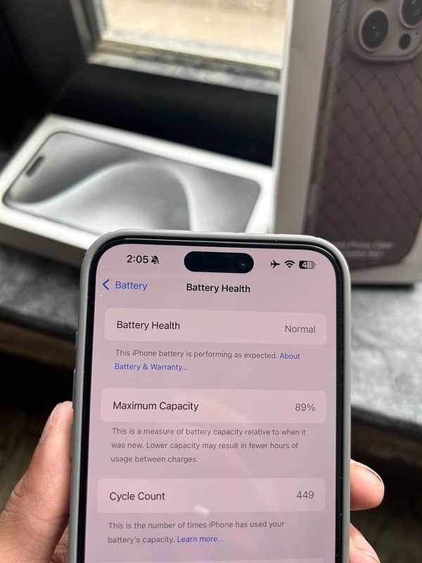 iPhone 15 pro max 256gb LLA 4