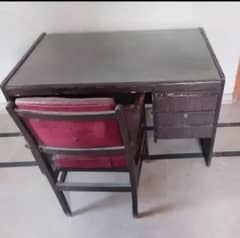 Study or office table and chair