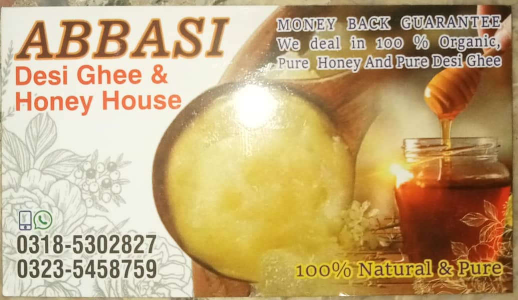 Pure honey | Pure desi ghee | Natural Honey | Desi Ghee | Honey 1