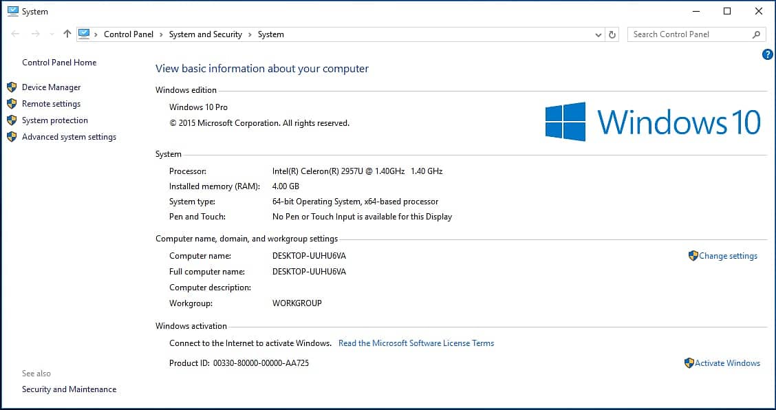 DELL CORE i3(4th gen) 4