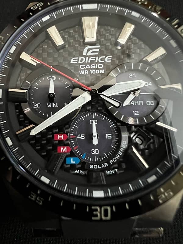 casio edifice watch solar powered 2