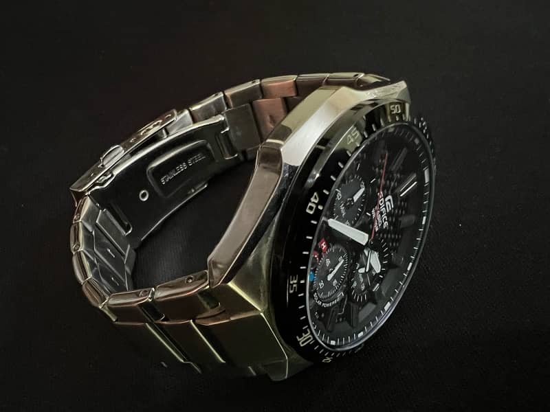 casio edifice watch solar powered 3