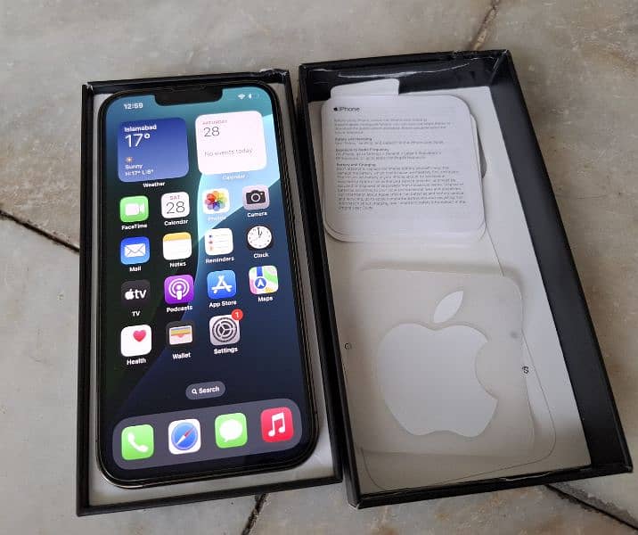 Apple iPhone 13 Pro 256gb Official PTA (10/10 Brand new) 1