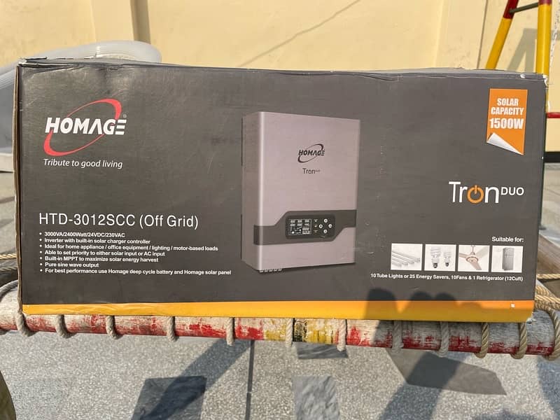 Homage Tron Duo Solar Inverter 1