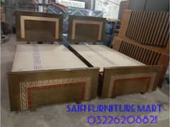 wooden latest design single bed made in Quikr wood