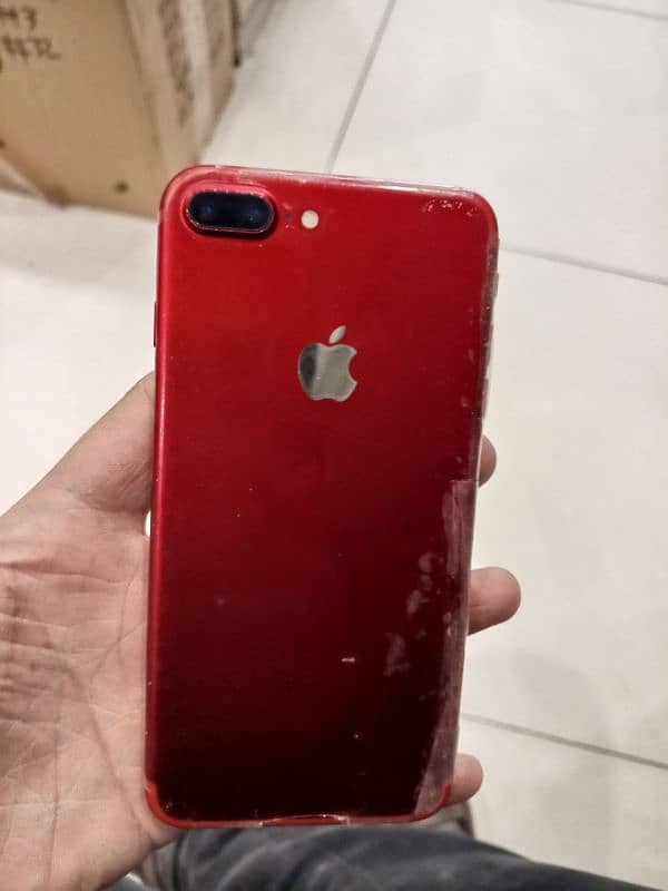 I phone 7 plus Red Edition Official Pta 128 gb condition 10by7 0