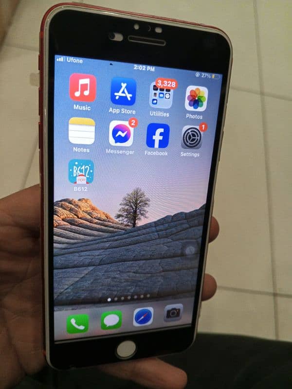 I phone 7 plus Red Edition Official Pta 128 gb condition 10by7 2