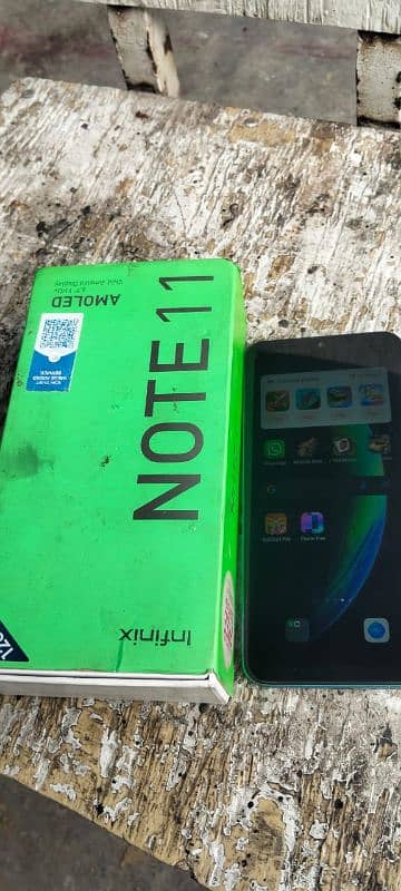 infinix note 11  4/128 exchinge only 2