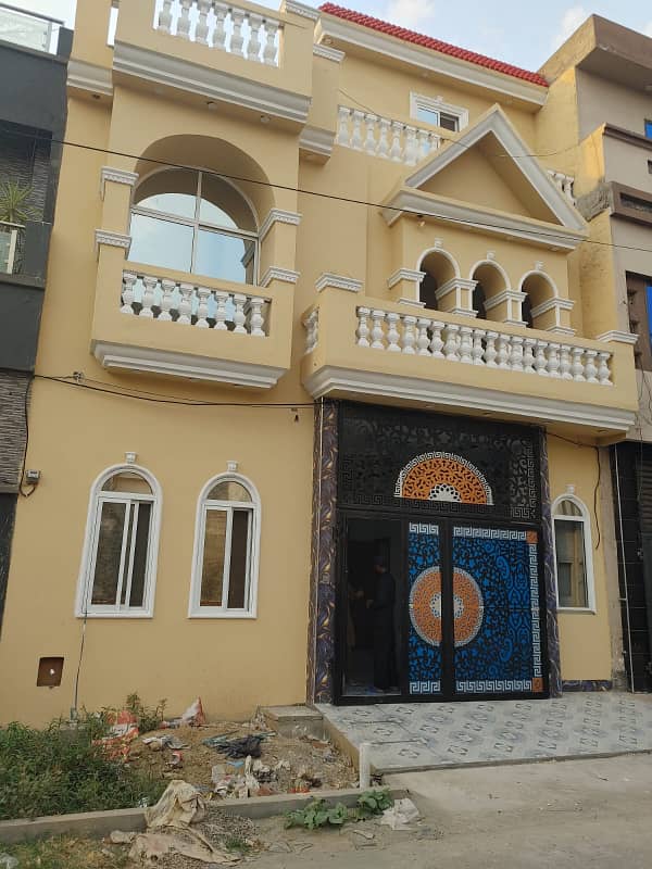 5 Marla brand new house in Rehman garden housing scheme phase 4 canal road near jallo park Lahore is available for sale 2