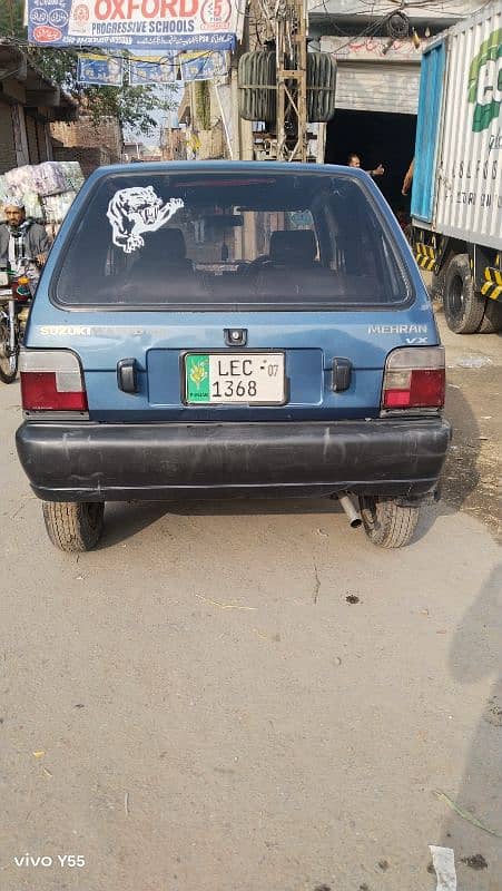 Suzuki Mehran VX 2007 Chill A. C. + hitter non accident genuine 1