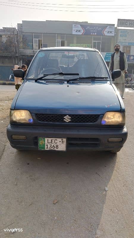 Suzuki Mehran VX 2007 Chill A. C. + hitter non accident genuine 15