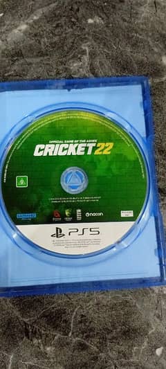 CRICKET 22 FOR PS5