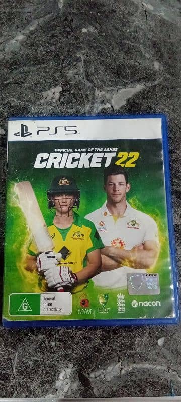 CRICKET 22 FOR PS5 1