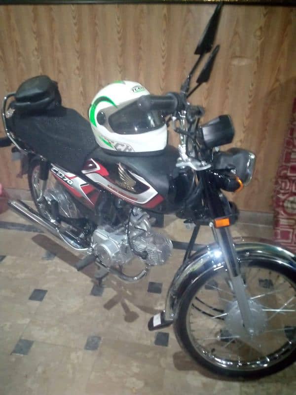 New bike Honda CD 70 2025 4