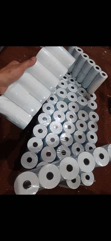 Thermal paper Printer rolls and Barcode Labels 1