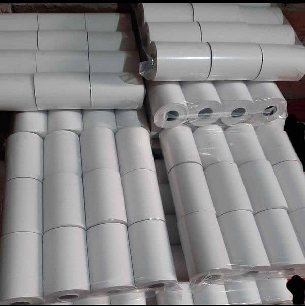 Thermal paper Printer rolls and Barcode Labels 8