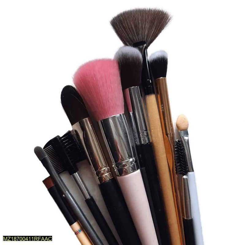 Makeup Brush Set, Set of 10 1