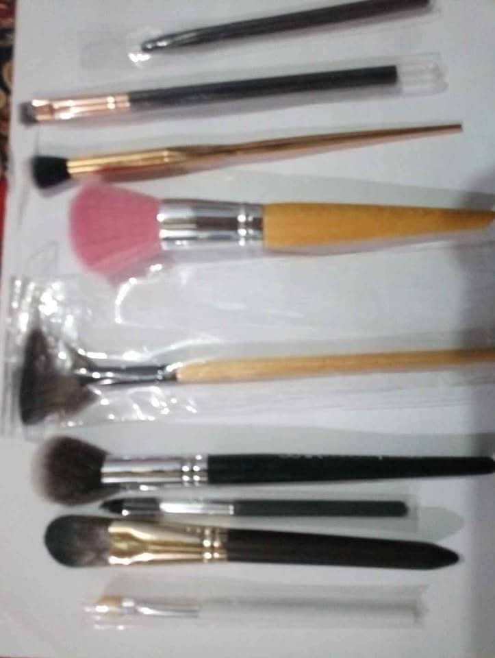 Makeup Brush Set, Set of 10 4