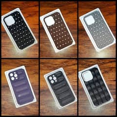 Soft Grid Breathable Imported Mobile Covers For iPhone Models