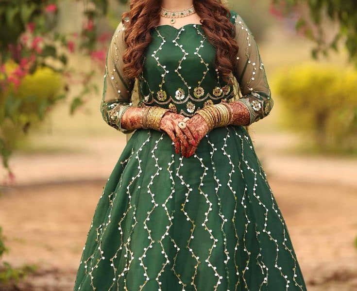 engagement and mehndi dress 10