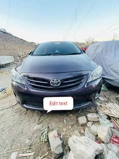 Toyota Corolla 2013 geniune condition