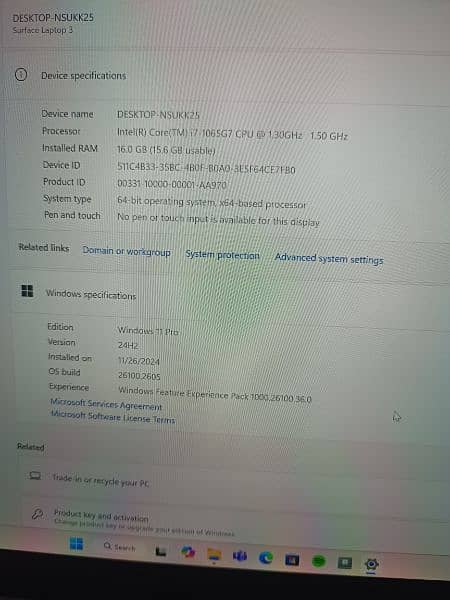 Microsoft Surface 3 Laptop Full HD display 3