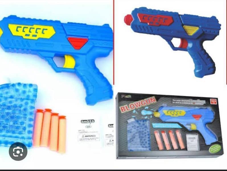 Blow GUN With Bubbles & Bullets 2