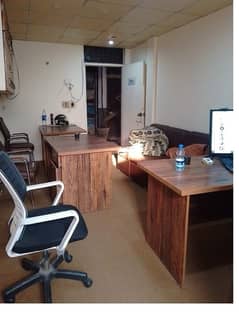 Fully Furnished Area 230 Square Feet Office Available For Rent Real Pictures in Main Boulevard Road Gulberg 3 Lahore