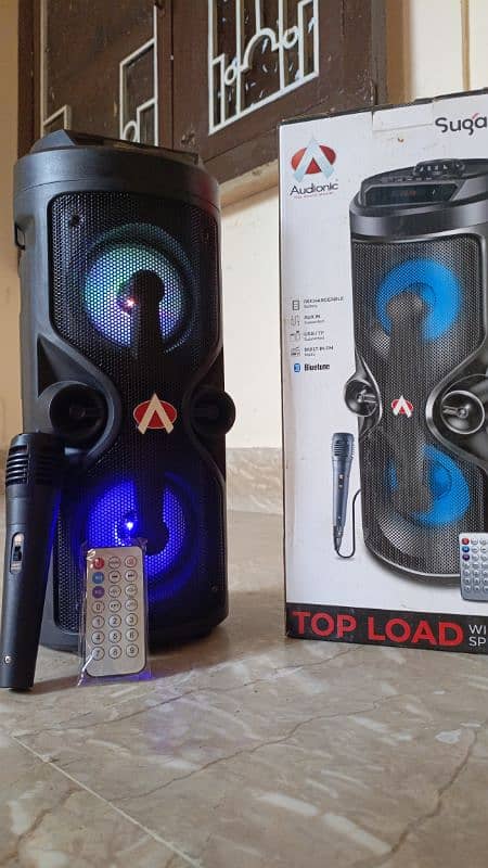 audionic sugar 40 top load 2