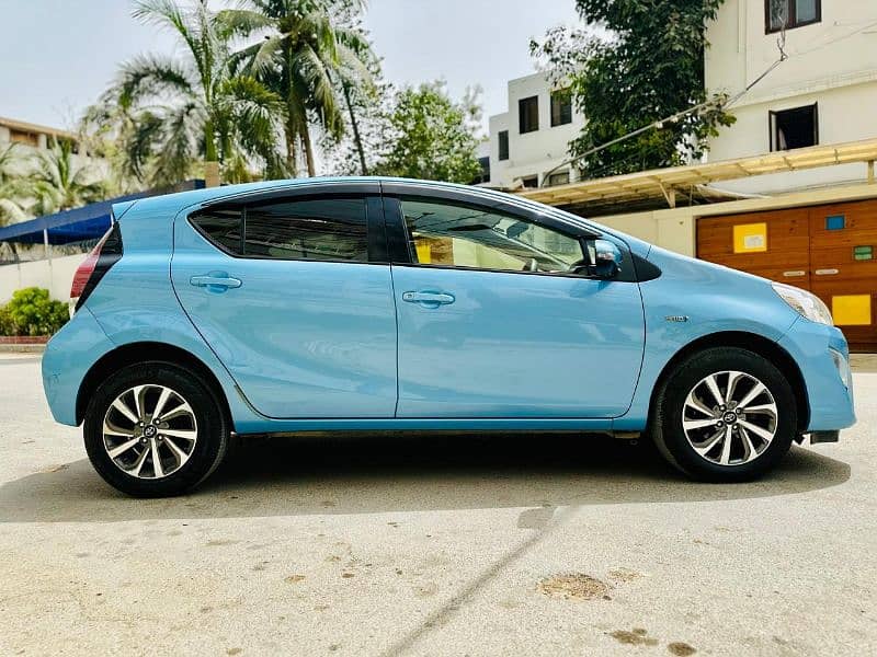 Toyota Aqua 2016 Reg 2019 Blue Colour G Push Start 2