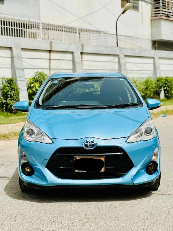 Toyota Aqua 2016 Reg 2019 Blue Colour G Push Start 8