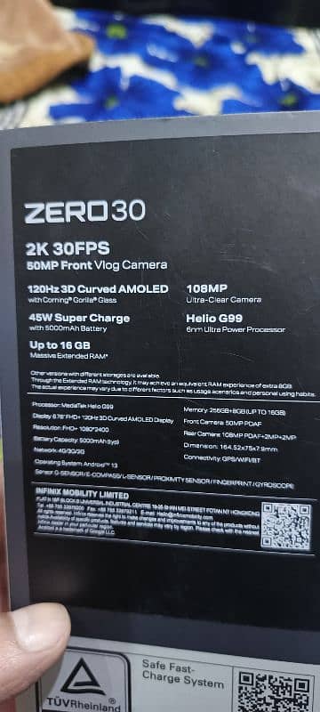 infinix zero 30 11