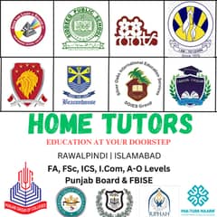 Home Tutor | Primary | Middle | IGCS, levels | FA, Fsc I. Com | Matric