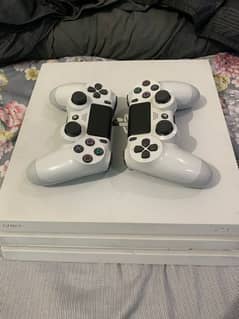 PS4 pro with 2 controller