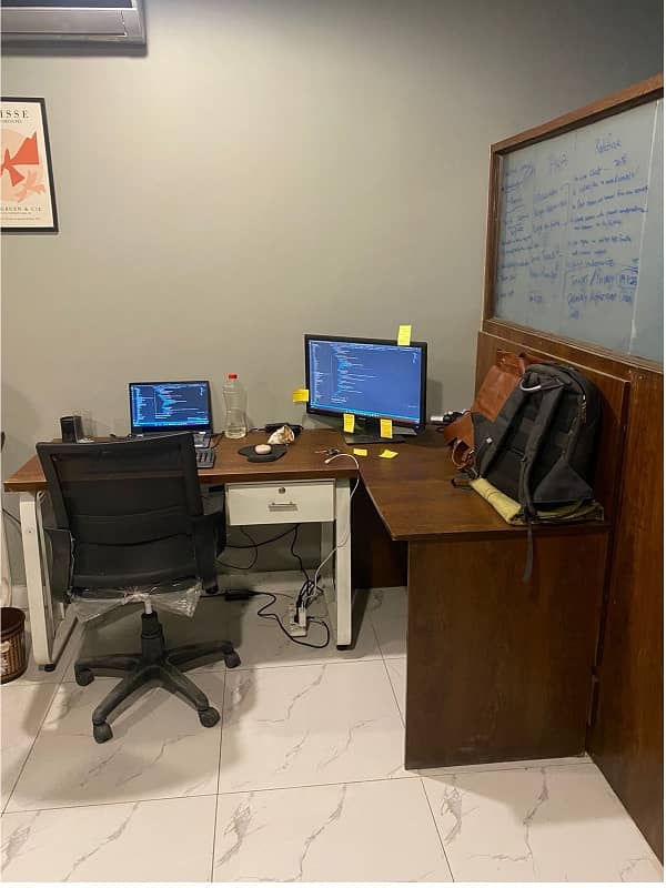 Fully Furnished Area 470 square Feet Brand New Corporation Office Available For Rent in Gulberg 3 Lahore 3