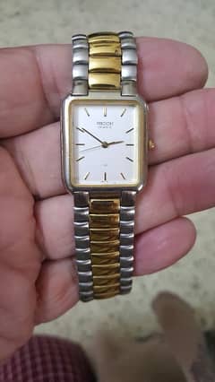 Ricoh Dress wrist watch two tone.