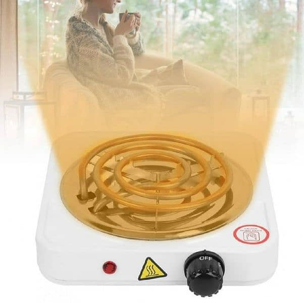 Portable Electric Stove 1 Pc Electric Hot Plate For Quick Cooking 2