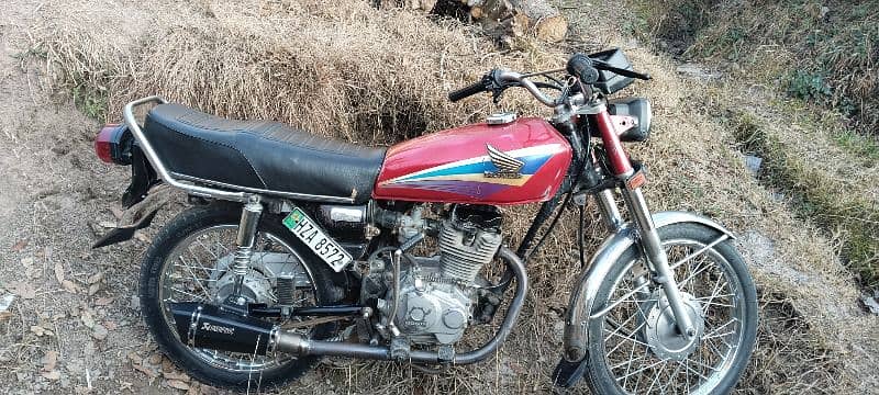 number hazarapur honda 125 model2008 0