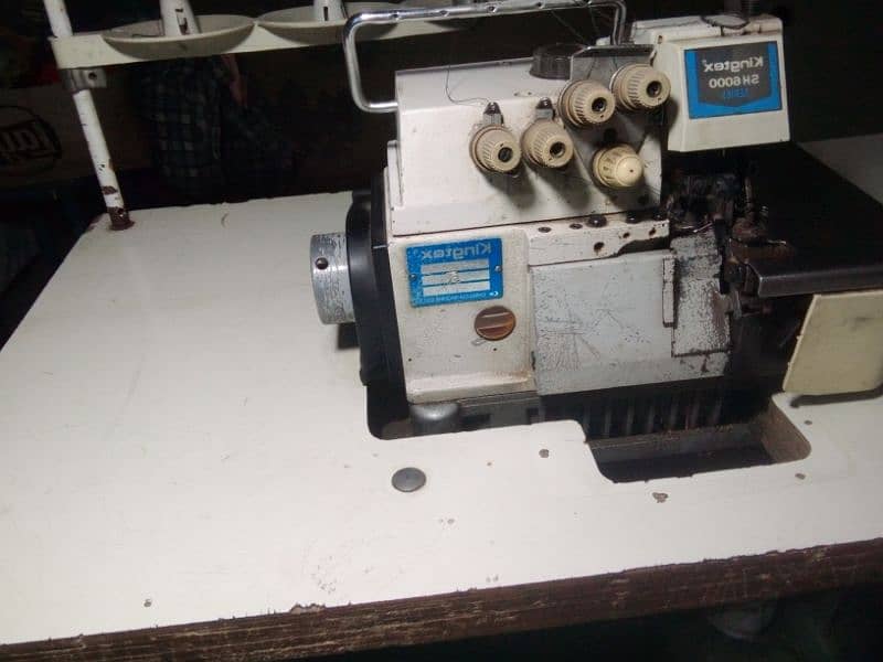 Kingtace silai machine and overlak machine ! Urgent sale 11